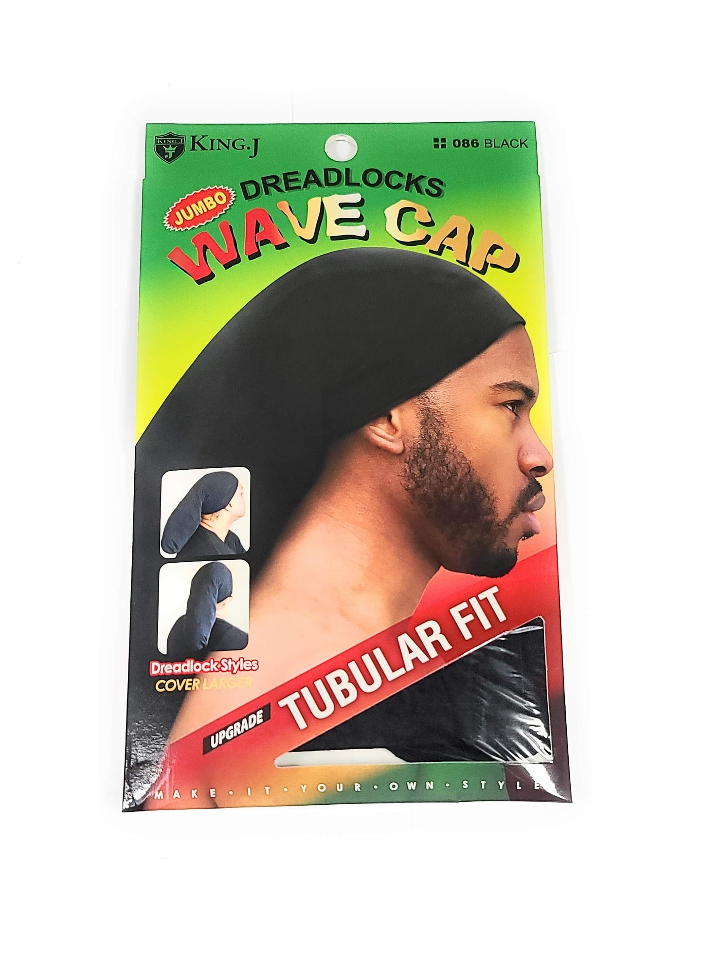King.J Dreadlocks Wave Cap - Jumbo