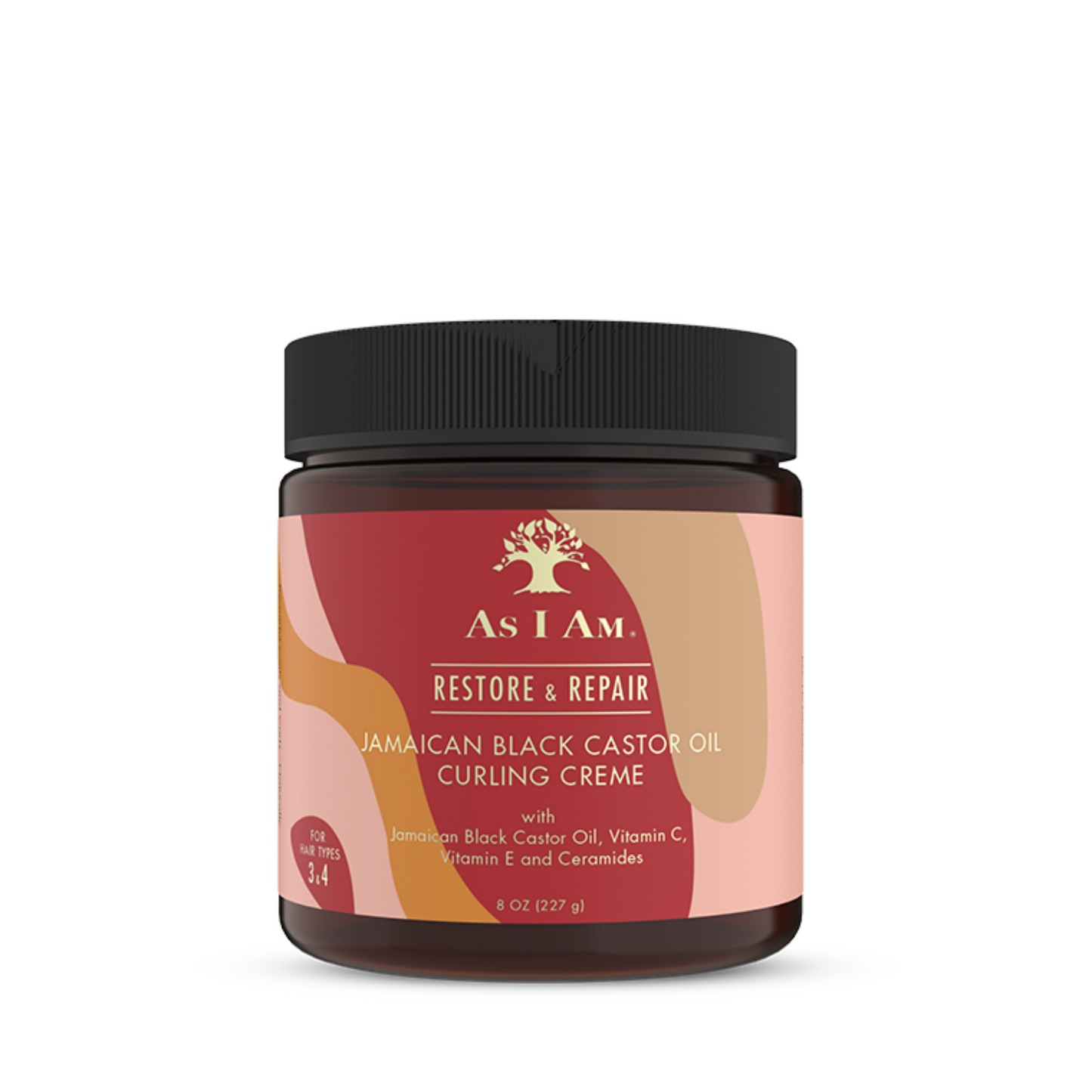 As I Am Jamaican Black Castor Oil Curling Creme (8 oz)