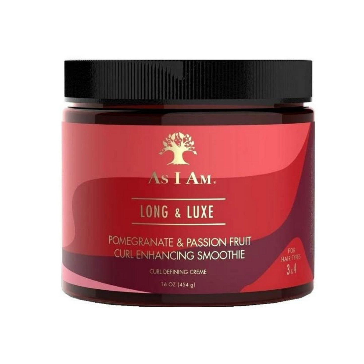 As I Am Long and Luxe Pomegranate & Passion Fruit Curl Enhancing Smoothie (16 oz)