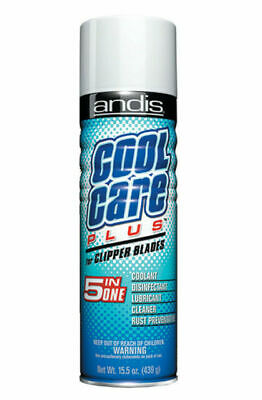 Andis 5 in 1 Cool Care Plus Spray, Clipper Oil