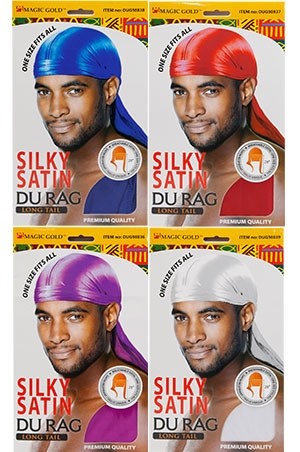 Magic Gold Silky Satin Durag