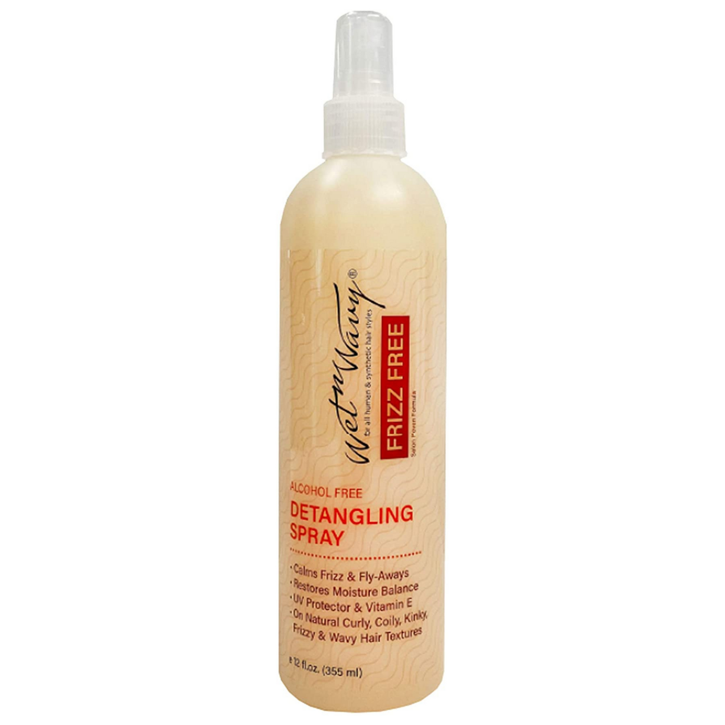 Wet & Wavy Frizz Free Detangling Spray (12 oz)