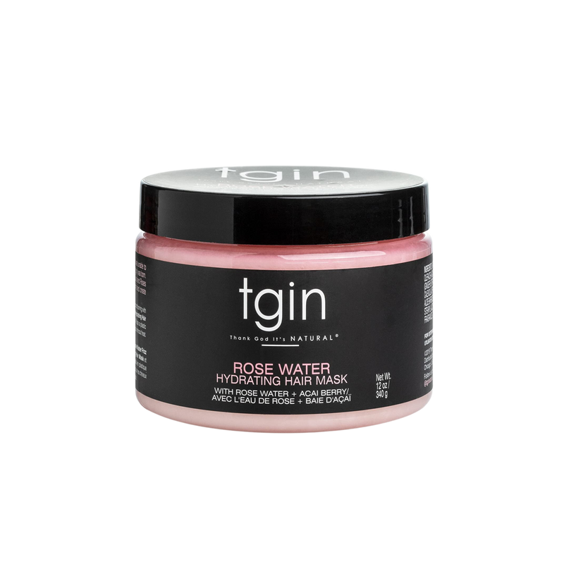 TGIN Rose Water Hydrating Hair Mask (12 oz)