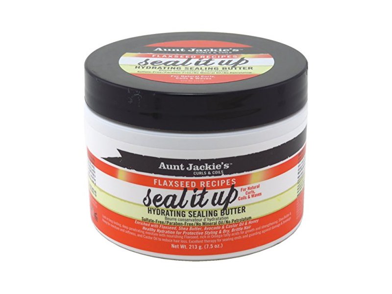 Aunt Jackie's Flaxseed Recipes "Seal It Up" Hydrating Sealing Butter (7.5oz) - empress mane 
