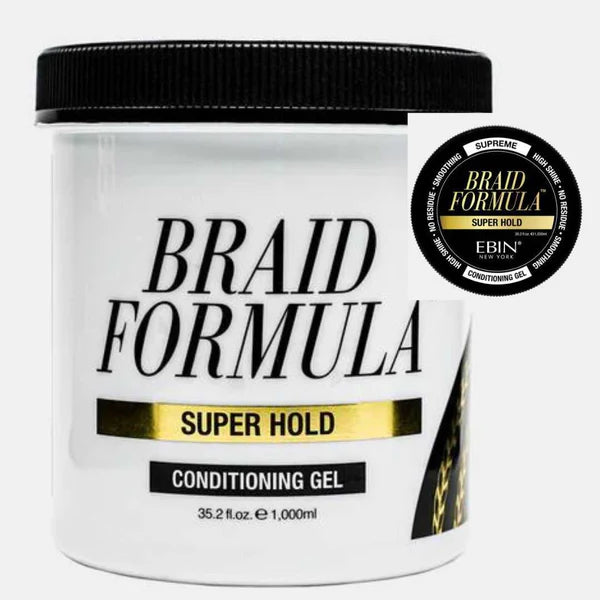 Ebin Braid Formula Conditioning Gel - Super Hold (35.2 oz)