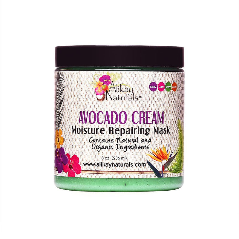 Alikay Naturals Avocado Cream Moisture Repairing Hair Mask (8 oz)