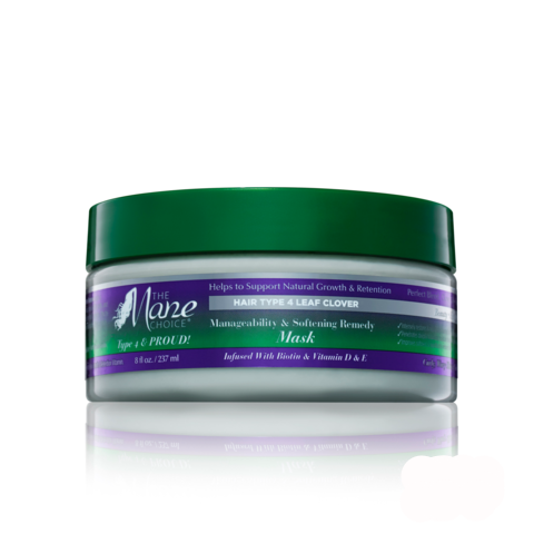 The Mane Choice Hair Type 4 Leaf Clover Manageability & Softening Remedy Mask (8 oz)