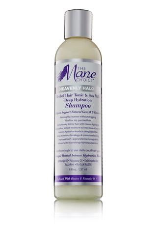 The Mane Choice Heavenly Halo Herbal Hair Tonic & Soy Milk Deep Hydration Shampoo (8 oz)
