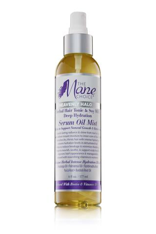 The Mane Choice Heavenly Halo Herbal Hair Tonic & Soy Milk Deep Hydration Serum Oil Mist(6 oz)