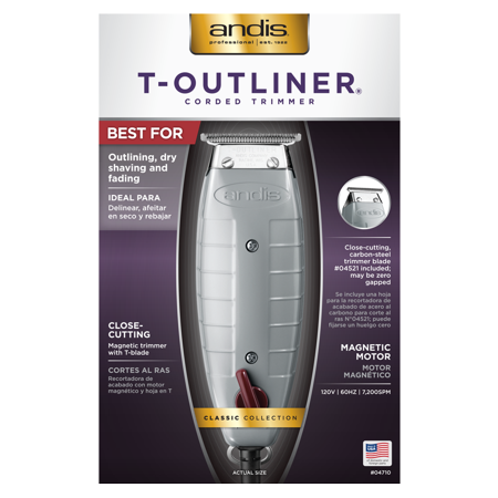 Andis T-Outliner (3-Prong Corded Trimmer)