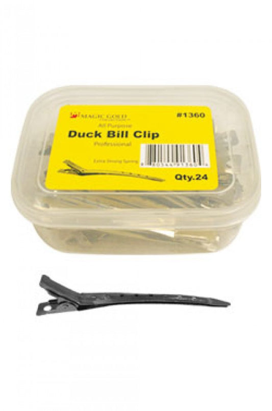Magic Gold Duck Bill Clip (24pc/Jar)