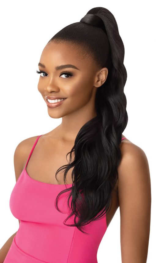 Outre Pretty Quick Pony - Wrap Ponytail - Loose Body 24"