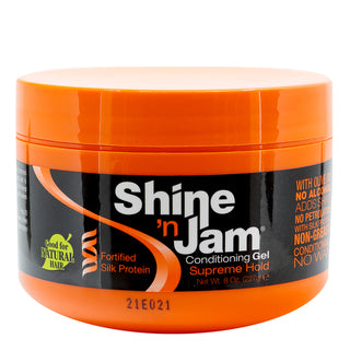 Ampro Shine n' Jam Conditioning Gel - Supreme Hold (8 oz)