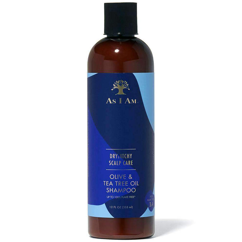 As I Am Curl Dry, Itchy Scalp Care Olive & Tea Tree Oil Shampoo (12 oz)
