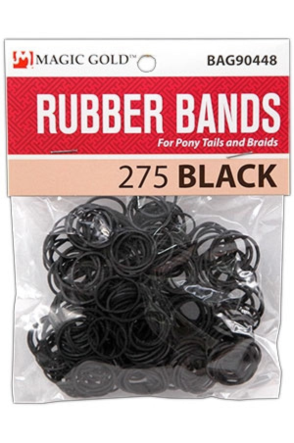 Magic Gold Rubber Bands (275 - Black)