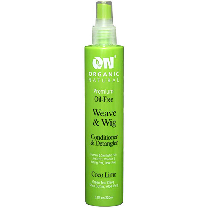 ON Natural Weave & Wig Conditioner & Detangler - Coco Lime (8 oz)