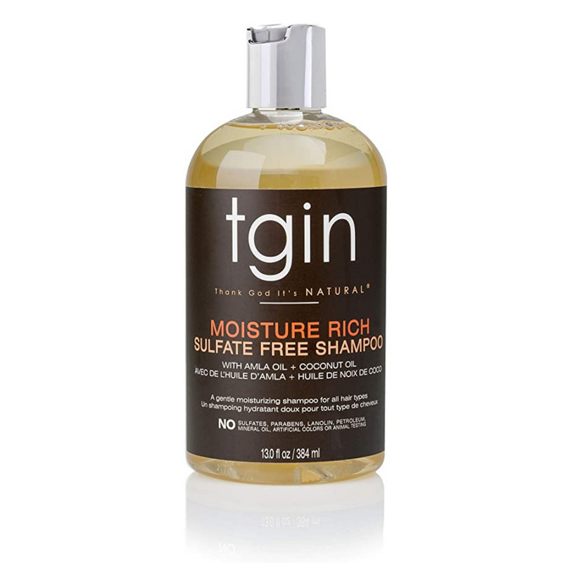 TGIN Moisture Rich Sulfate Free Shampoo (13 oz)