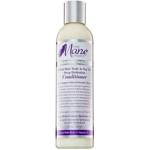 The Mane Choice Heavenly Halo Herbal Hair Tonic & Soy Milk Deep Hydration Conditioner (8 oz)