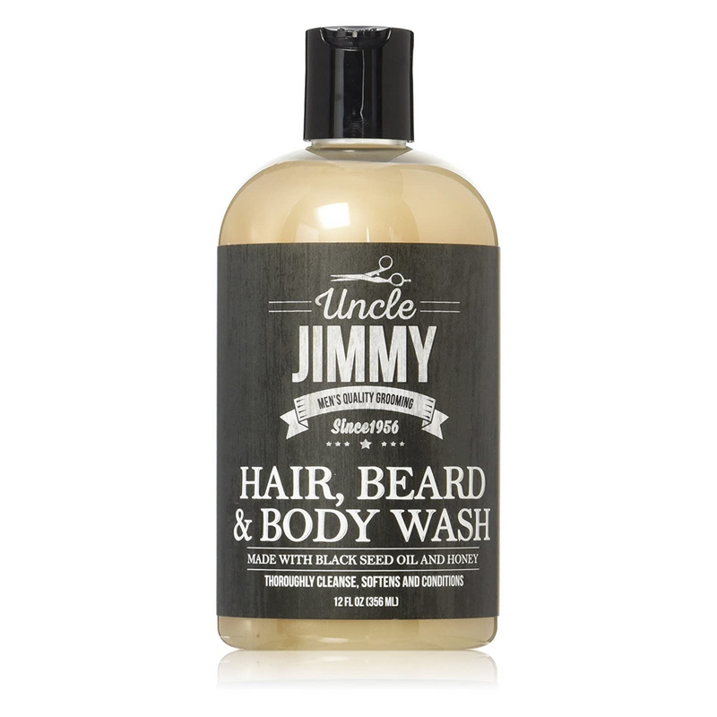 Uncle Jimmy Hair, Beard & Body Wash (12 oz)