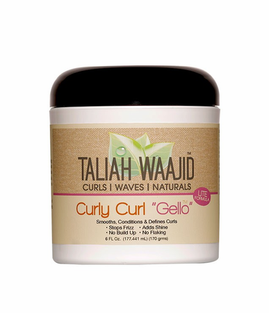 Taliah Waajid Curly Curl "Gello"™ Conditioning And Hydrating Gel (6 oz) - empress mane 